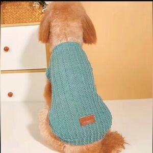 Green Dog Sweater